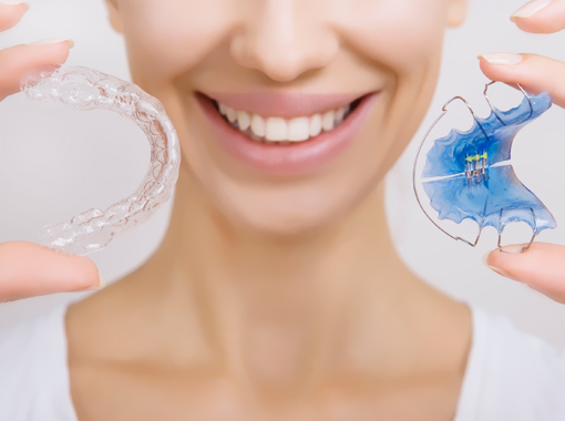 Ortodoncia estética en Clínica dental Polident, Toledo
