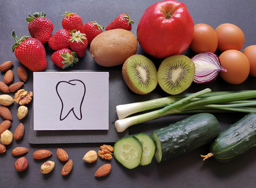 alimentos de primavera para la salud oral